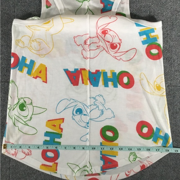 Disney Lilo & Stitch Ohana tank top XS - Picture 8 of 9